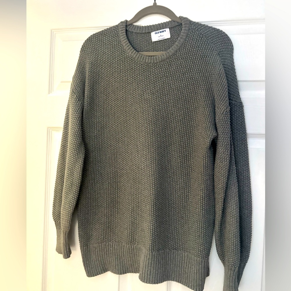 Old Navy Men's Gray Crewneck Sweater